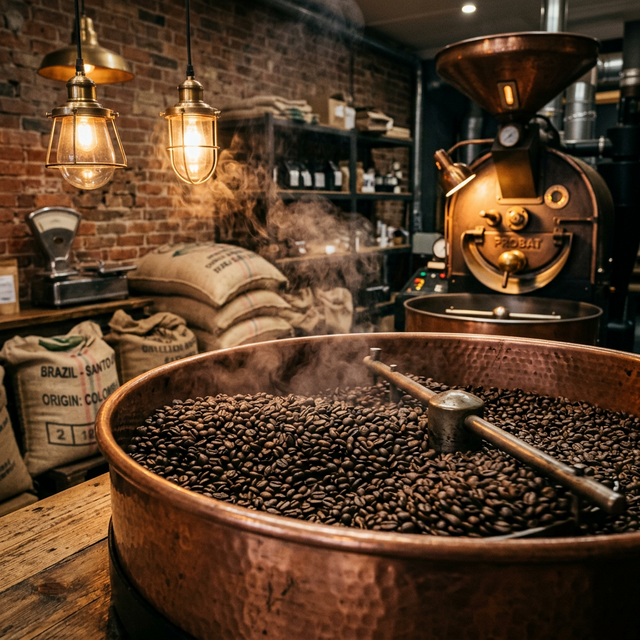 Terra Roasters artisan coffee brand identity and packaging
