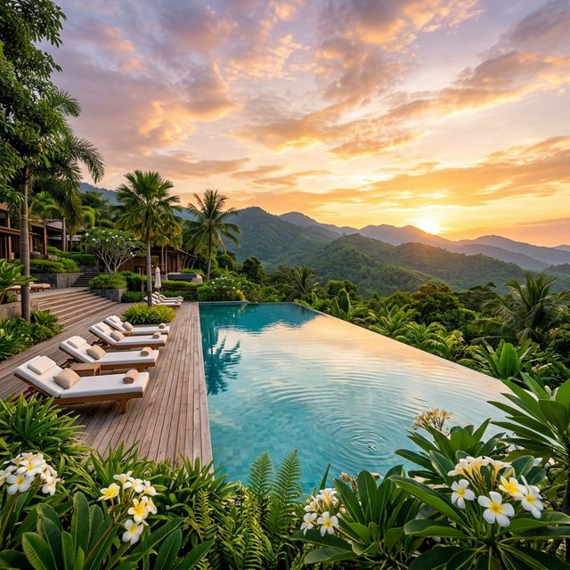 The Canopy wellness retreat and spa branding